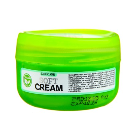 Facial and hand cream Delicare Moisturization with aloe faith extract, 30 ml-1