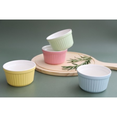 Ramekin from heat -resistant ceramics of the Dolyan "Nyud", 200 ml, 9 × 5 cm, blue color-5