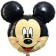 Air balloon 18 inches, foil, Mickey Mouse