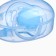 A container for storing and sterilizing children's nipples and dummy, blue color