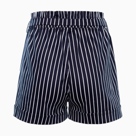 Women's casual shorts, dark blue color, size 46-7