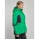 Ski jacket female, size 48, green color