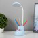 Table lamp "Boat of Elk" LED 3 modes 3W USB Organizer Blue 8x11x31 cm Risalux
