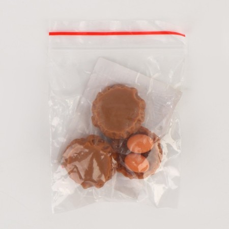 Miniature Puppet "Eggs in the Nest", set of 3 pcs., Size 1 pc. - 2 × 2 × 1 cm-4