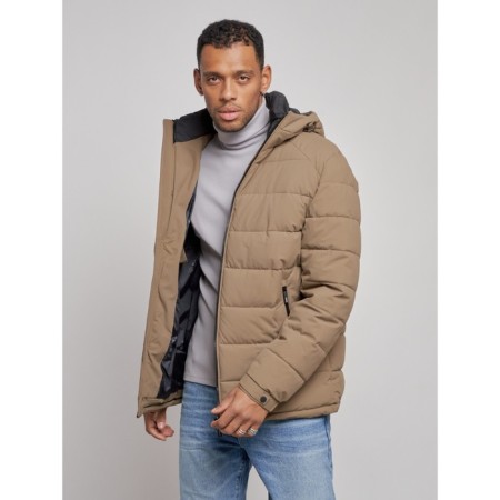 Sports male Winter, size 58, brown color-8