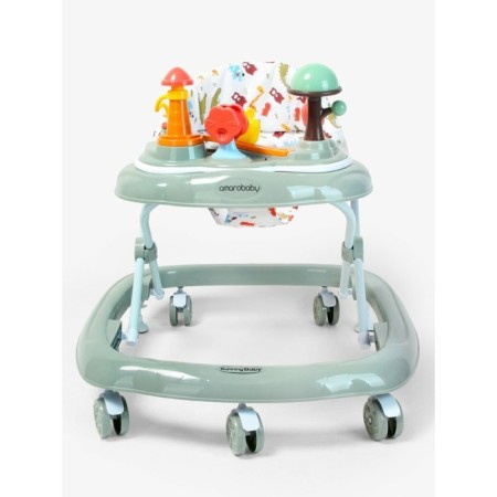 Walks Children's Amarobaby Running Baby, with an electronic game panel, green color-13