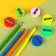 Plastic sharpener "Round", mix, cars
