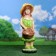 Garden figure "Girl with Bolshoi basket" 20x24x65cm mix