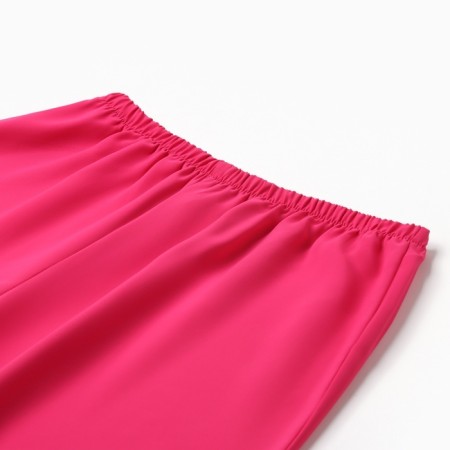 Women's pants Minaku: Casual Collection, pink color, size 50-10