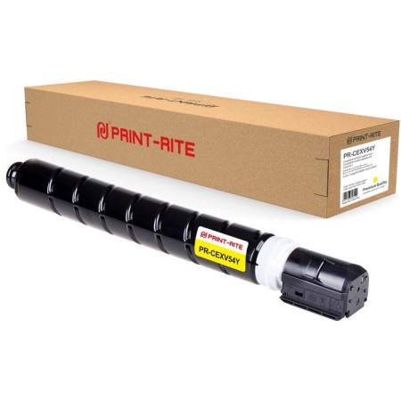 Laser Cartridge Print-Rite TFC905MPRJ PR-CEXV54Y C-EXV54Y (8500K), yellow-1