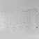 Garland “fringe” 2.4 × 0.9 m with nozzles “heart”, ip20, transparent thread, 186 LED, glow warm white, 8 modes, 220 V