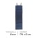 Tourist mat, folding, 170x51x0.8 cm, dark blue/blue color