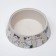 MIR-MUAU bowl for cats 0.3 l, 14.5 x 14.5 x 4 cm, light-beige