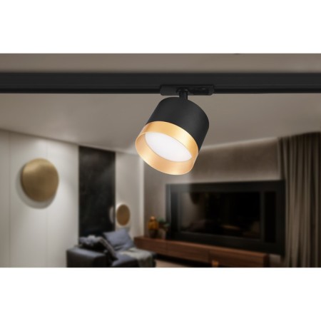 Single -phase track lamp Ambrella track System Gl5365, GX53, black color, gold-4