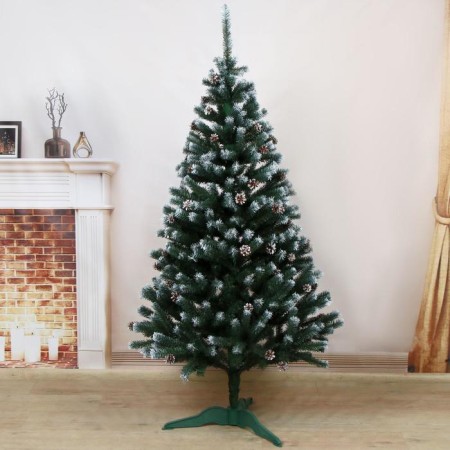 Jerk artificial "taiga" elite (with silver cones) 180 cm-1