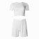 Female set (T-shirt, shorts) minku: Home Collection Ecrew color, rr 48