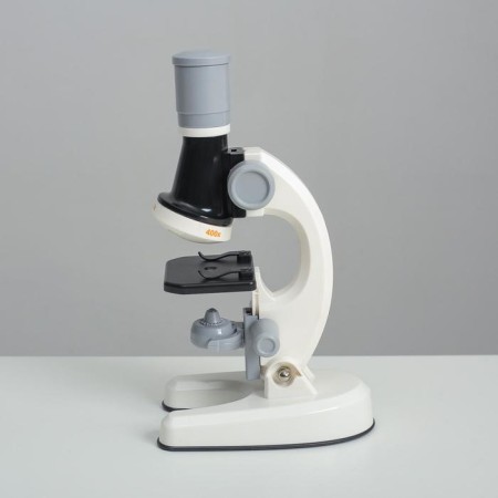 Microscope "Young Botanik" Frendering to x1200, white, backlight-3