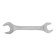 ROVER TUNDRO, chrome -plated key, 24 x 27 mm