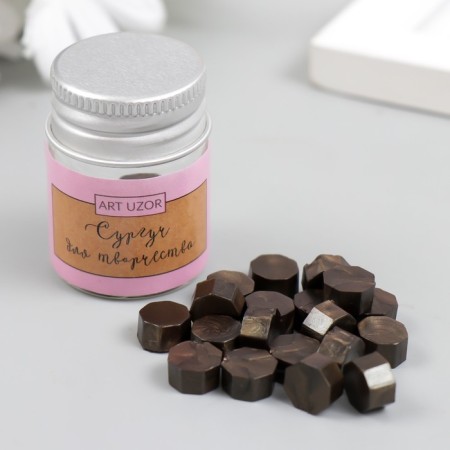 Surgut in granules in the jar of "octahedral" Coffee 9 g 4.5x3x3 cm