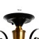 Sina chandelier 5he27 40w black and gold 65x65x28 cm Bayerlux