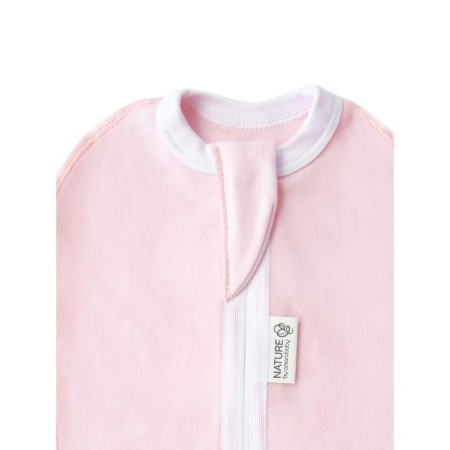 Lightning diaper with a hat with a hat Nature Essence, height 56-68 cm, pink color-4