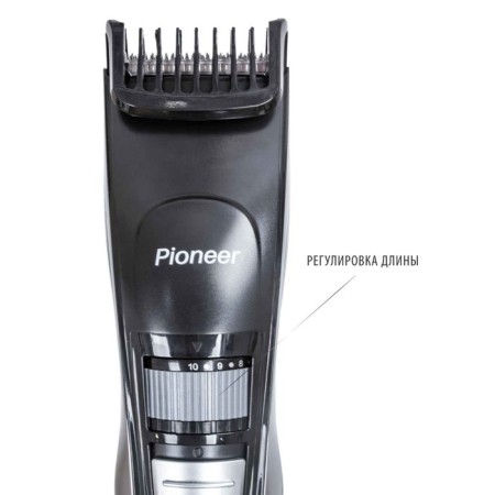 Pioneer HC01R haircut, stainless steel, battery, black-silver-6