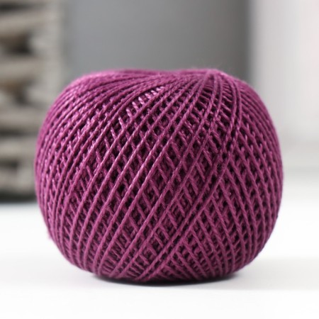 Knitting threads "Iris" 150m/25g 100% Mercerized cotton color 2006