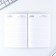 Diary in the thin cover “From March 8, white roses, A5, 80 liters