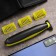 Luazon Ltri-04 hair trimmer, for mustaches/beards, 3 nozzles, battery, black and green