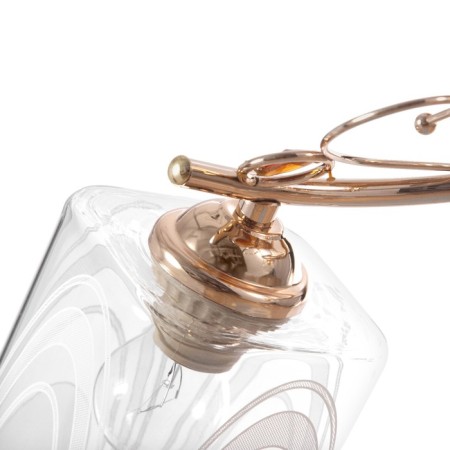 Ceiling chandelier "Marie" 2x40W E27 Color: Gold-6
