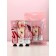 Set of three hand creams in a bag, moisturizing, nutrition and softening