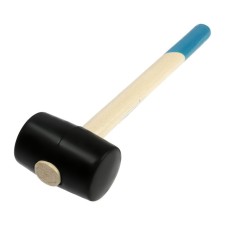 Kiyanka tundra, wooden handle, black rubber, 450 g