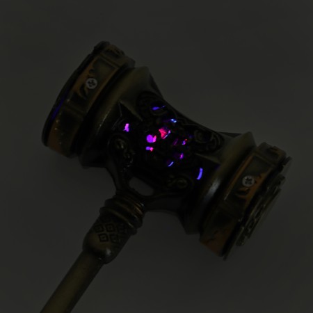 Souvenir weapon suspended mini "Hammer", keychain, 12 cm, glows when hit-3