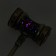 Souvenir weapon suspended mini "Hammer", keychain, 12 cm, glows when hit