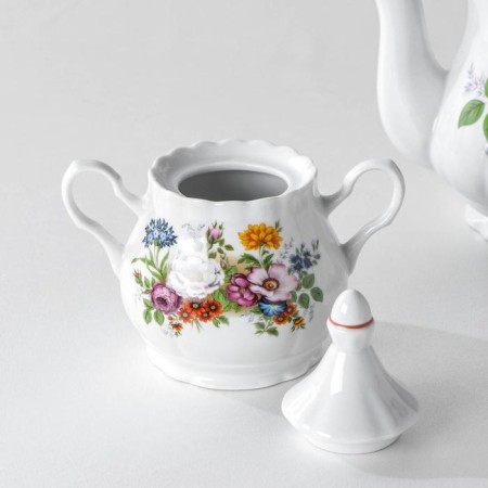 Set of tableware "Bouquet of flowers", 34 items-6