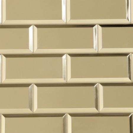 PVC panel glossy chrome 962x484 mm-1