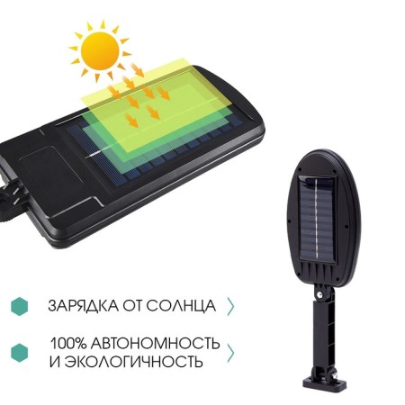 Street battery lamp, lantern, 48 diodes, 3 modes-2