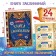 Gift set "Set of Wizard", books, poster, magic wand, 6+