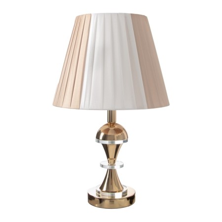 Table lamp "Style" 1x40W E27+ LED lighting 3W gold 28x28x46cm-5