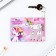 Key keychain wooden designer "Unicorn", 7 x 6.6 cm