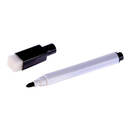 Water -based markers with a washing machine 2 pcs., Black color, 2 magnets-2