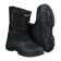 Combined winter boots (snowbuses), TEP+artificial fur, black color, size 43