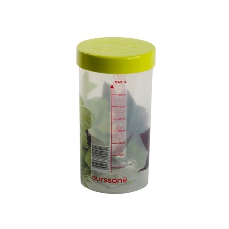 Ourssson 1 l, 9.5 × 9.5 × 18 cm storage, green-1