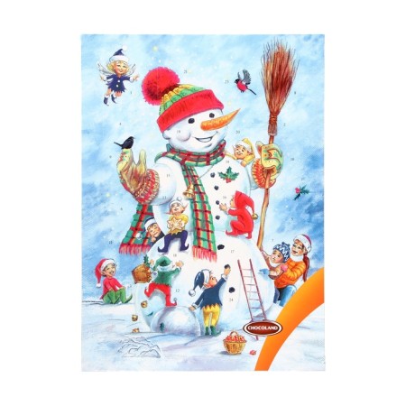 Advent calendar with mini chocolate tiles, 75 g-1