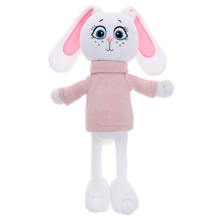 Soft toy "Bunny Emmy in a sweater", 25 cm-3