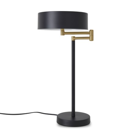Freya FR4008TL-02BBS IZZA, 390x490 mm desktop lamp, E14, 2x60W, black color and brass-8
