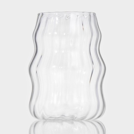 Glasses "Leon", 500 ml, 9 × 12 cm, set 2 pcs, glass, transparent-3