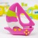A set of rattles "Pink elephant. Cars ", 6 pcs., Gift packaging
