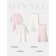 Платье для девочки MINAKU: PartyDress, цвет розовый, рост 128 см