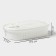 Magistro, 17.5 × 11 × 4 cm, with a lid, porcelain, white